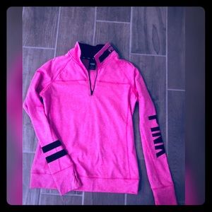 Pink sport pullover